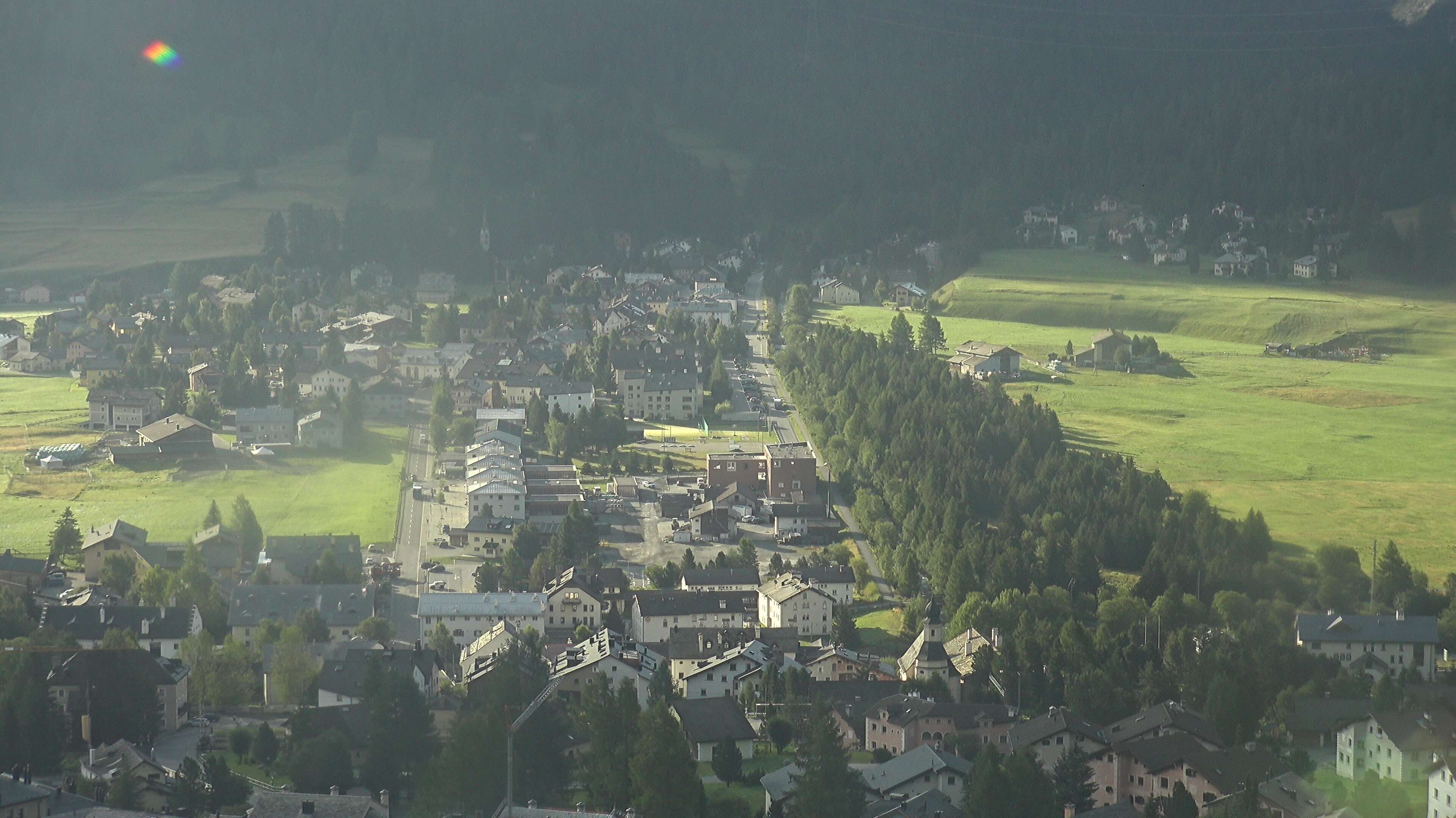 La Punt: Wasserreservoir - Sportplatz