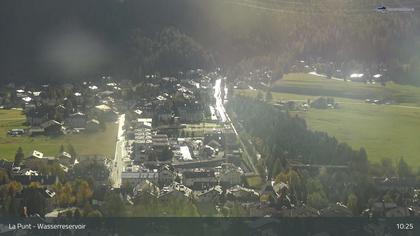 La Punt: Wasserreservoir - Sportplatz