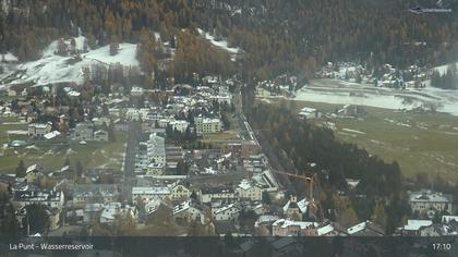 La Punt: Wasserreservoir - Sportplatz