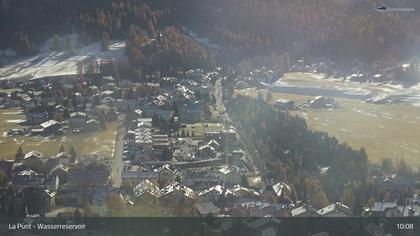 La Punt: Wasserreservoir - Sportplatz