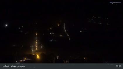 La Punt Chamues-ch: La Punt: Wasserreservoir - Sportplatz