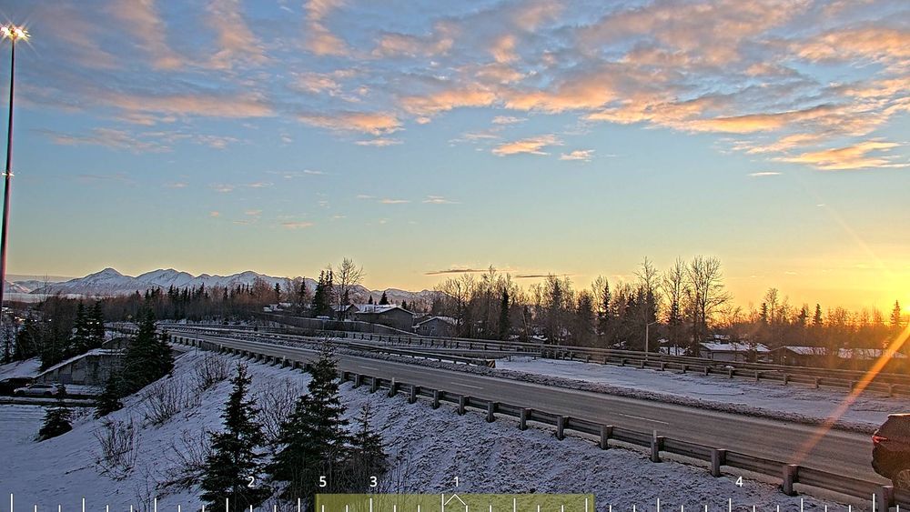 MatanuskaSusitna Glenn Highway Gunsight Mountain MP 117 Traffic Cam