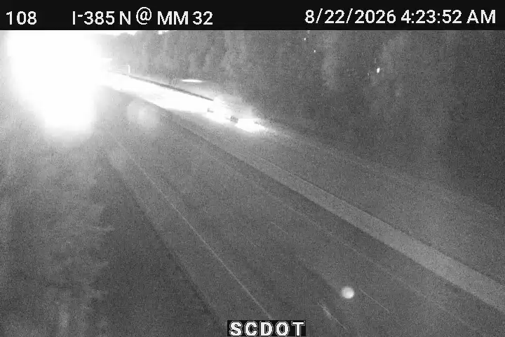 Traffic Cam Camelot: I-385 N @ MM