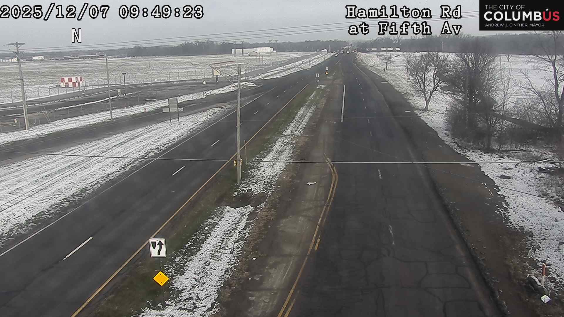 Traffic Cam East Columbus: City of Columbus) Hamilton Rd at 5th Ave