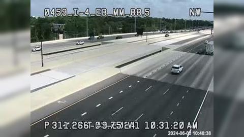 Traffic Cam Eatonville: I-4 @ MM 88.5-SECURITY EB