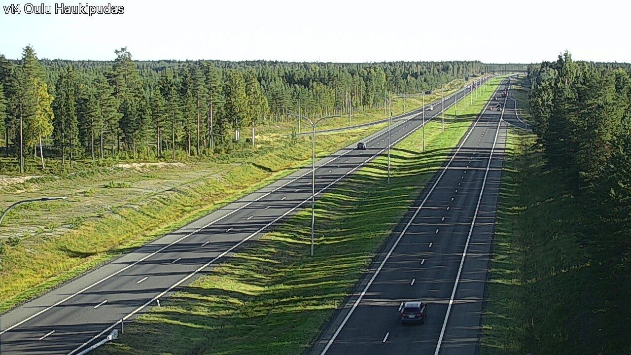 Traffic Cam Oulu: Tie - Haukipudas - Ouluun