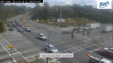 Traffic Cam Union Point: GDOT-CAM-SR3-14.70--1