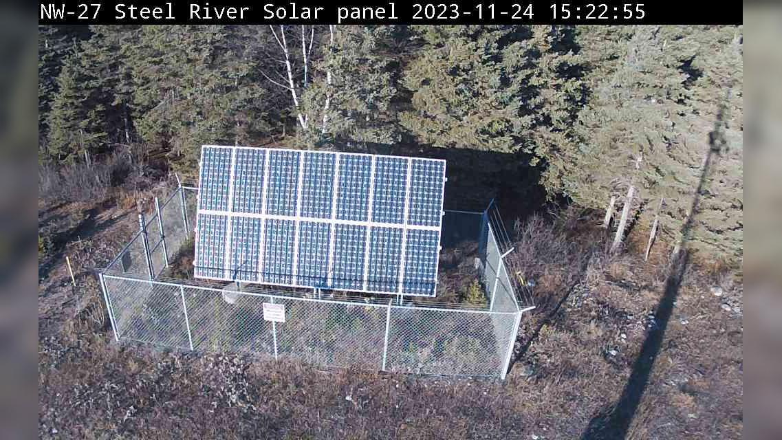 Thunder Bay District Highway 17 near Steel River Landscape
