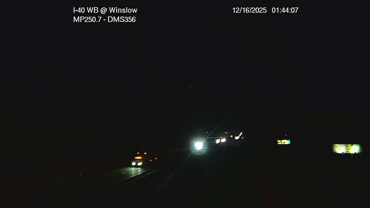 Traffic Cam Winslow › West: I-40 WB 250.70