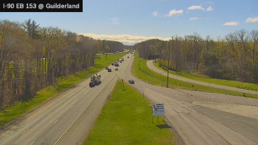 Traffic Cam Fort Hunter › East: I-90 at Service Area between Interchange 24 and