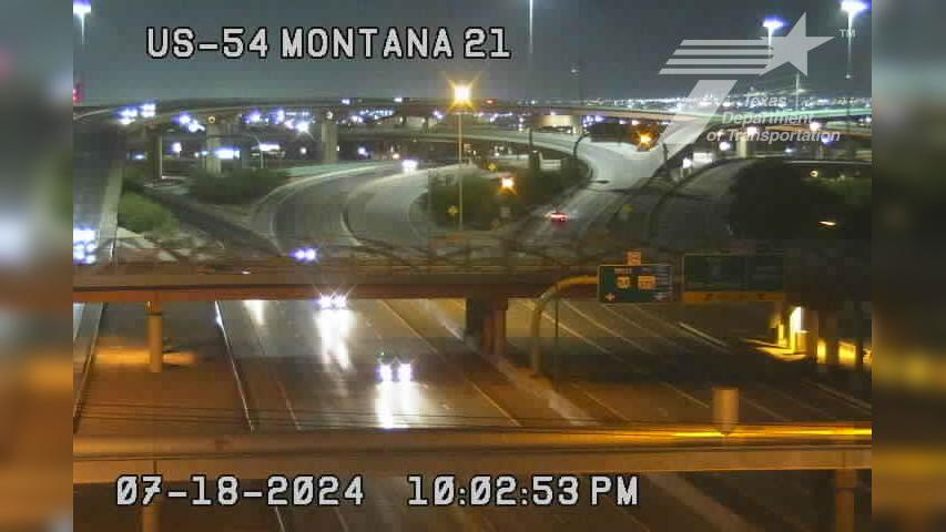 Traffic Cam El Paso › North: US-54 @ Montana