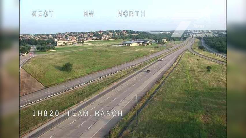 Traffic Cam Fort Worth › East: I-820WL @ Team Ranch