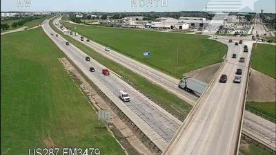 See Fort Worth › North: US287 @ FM3479 Live Webcam & Weather Report in