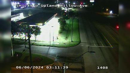 Traffic Cam Weisenberger City › North: SH-249 @ Upland Willow Ave
