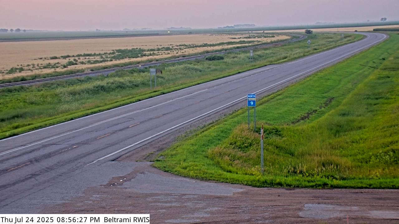 Traffic Cam Beltrami: MN 9: T.H.9 - MP 212.5): T.H.9 - MP 212.5) View