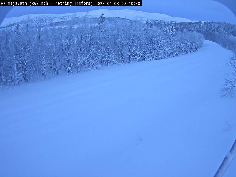 Traffic Cam Majavatn: E6 - Trofors