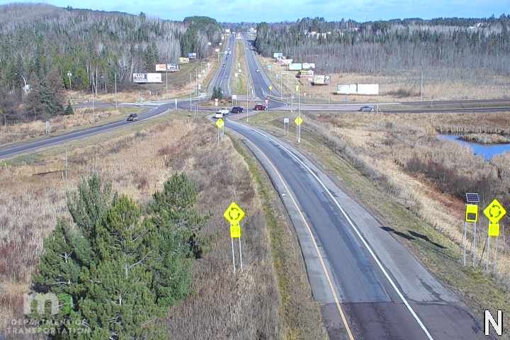 Traffic Cam Cloquet: MN 33: I-35 SB @ T.H.33