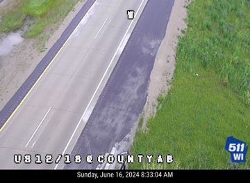 Traffic Cam Hope: US 12/18 at County AB