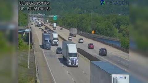 Traffic Cam Estherton: I-81 @ EXIT 66 (FRONT ST)