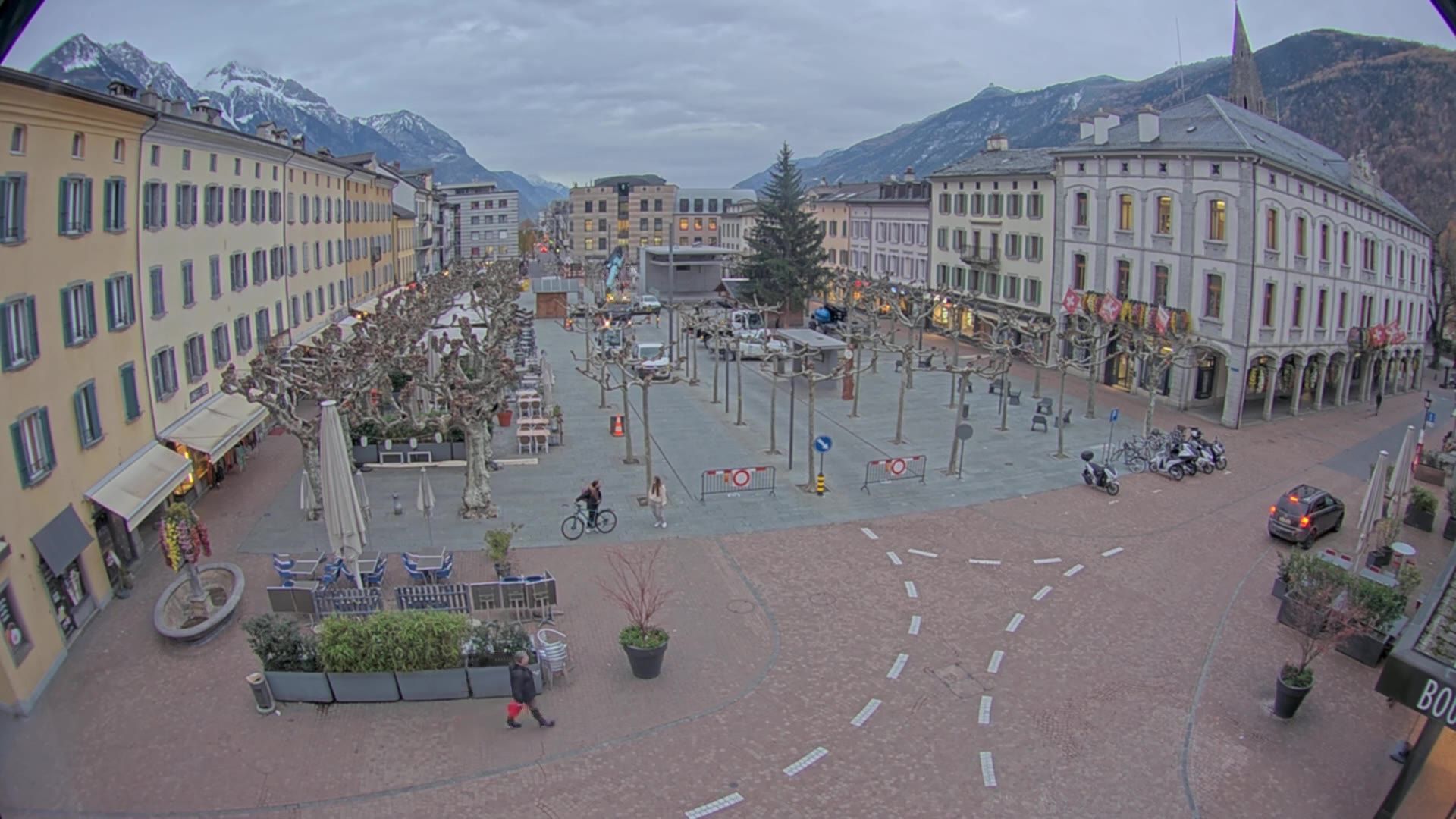 Martigny: Place Centrale de