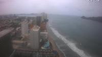 Last daylight view from Mazatlán: Panoramic view of