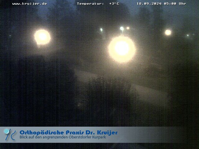 Traffic Cam Oberstdorf: Kurpark