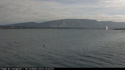 Genf: Lac Leman, depuis le Vengeron