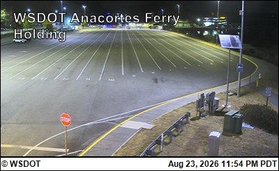 Traffic Cam Anacortes: Holding Area
