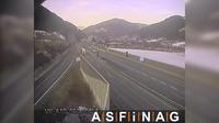 Flachau: A, bei Anschlussstelle Altenmarkt, Blickrichtung - Km ,