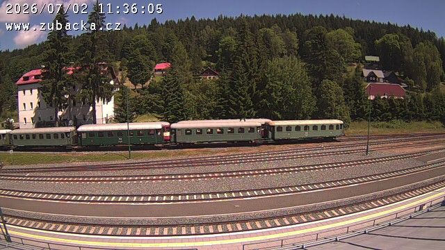 Traffic Cam Korenov: Liberecký kraj, Česko: nádraží