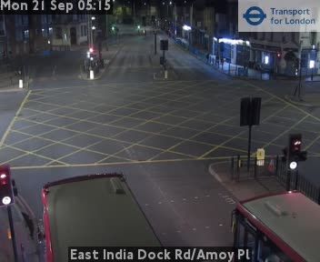 Traffic Cam Heathfield and Waldron: East India Dock Rd/Amoy Pl