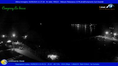 immagine della webcam nei dintorni di Monterosso al Mare: webcam Moneglia