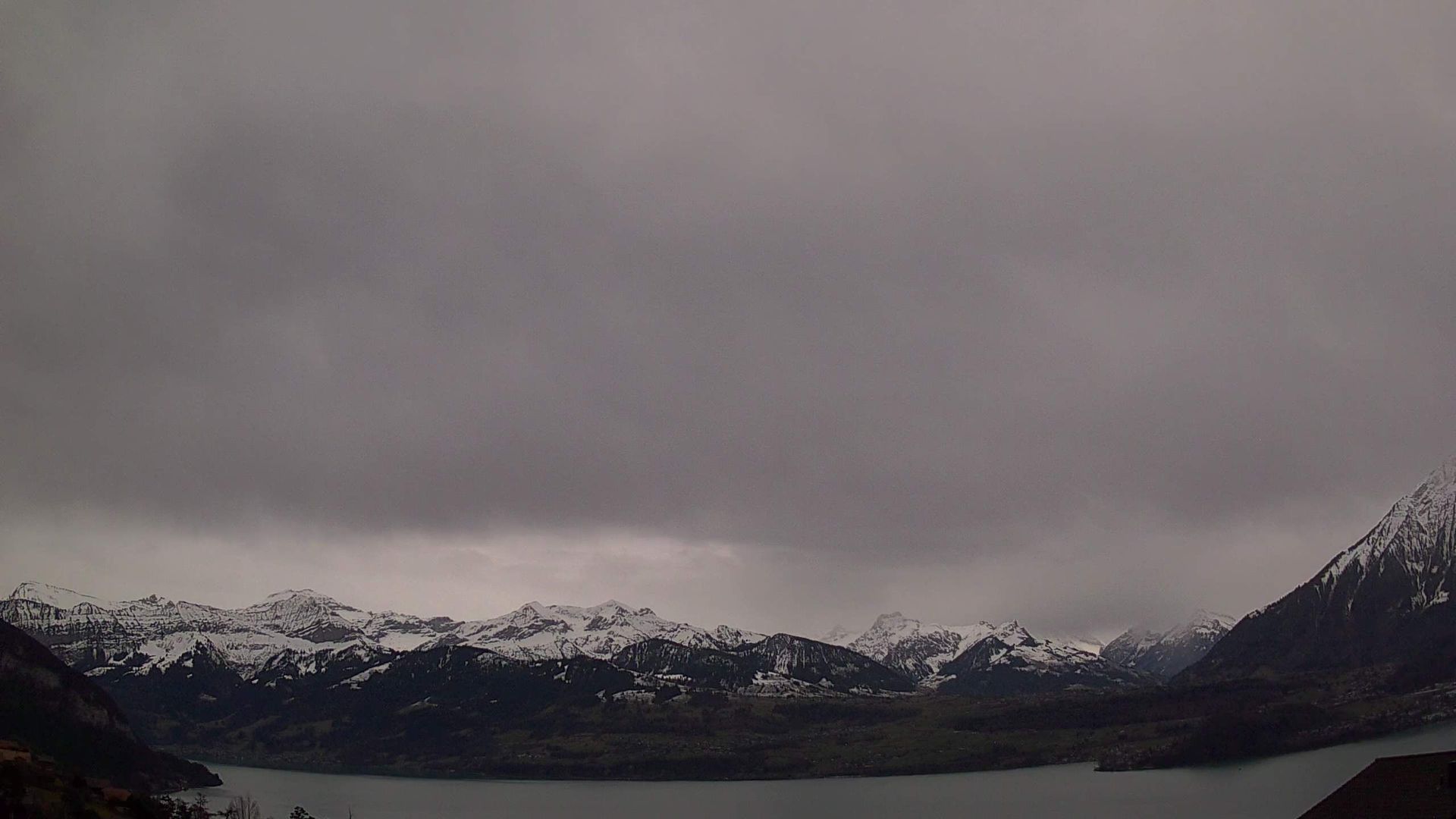 Traffic Cam Sigriswil › South: Lake Thun - Spiez - Faulensee - Niesen - Schilthorn