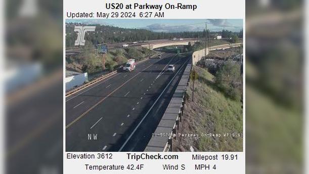 Traffic Cam Bend: US 20 at Parkway On-Ramp