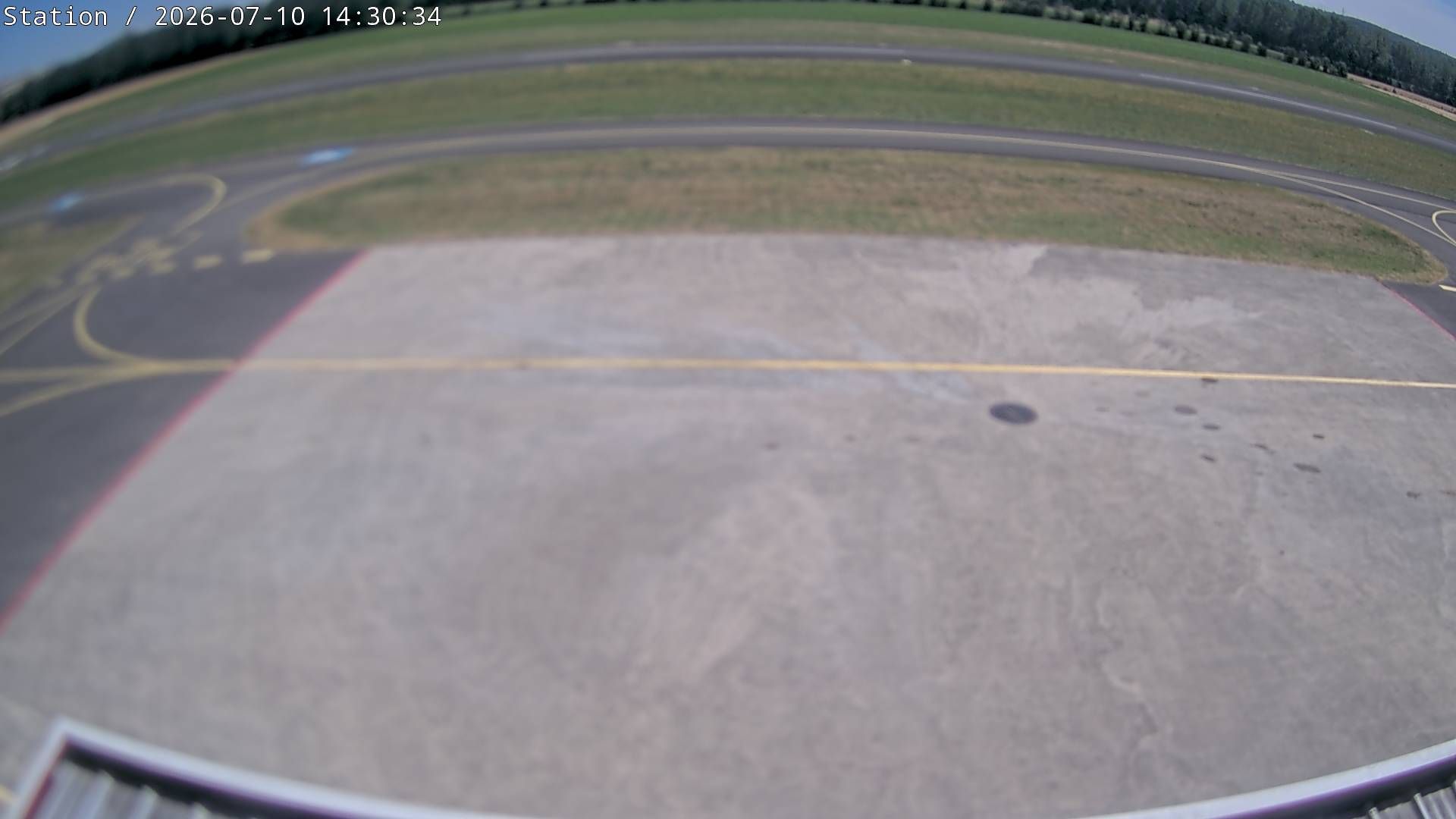 Yverdon-les-Bains: Airfield - Vaud, Switzerland: Parking