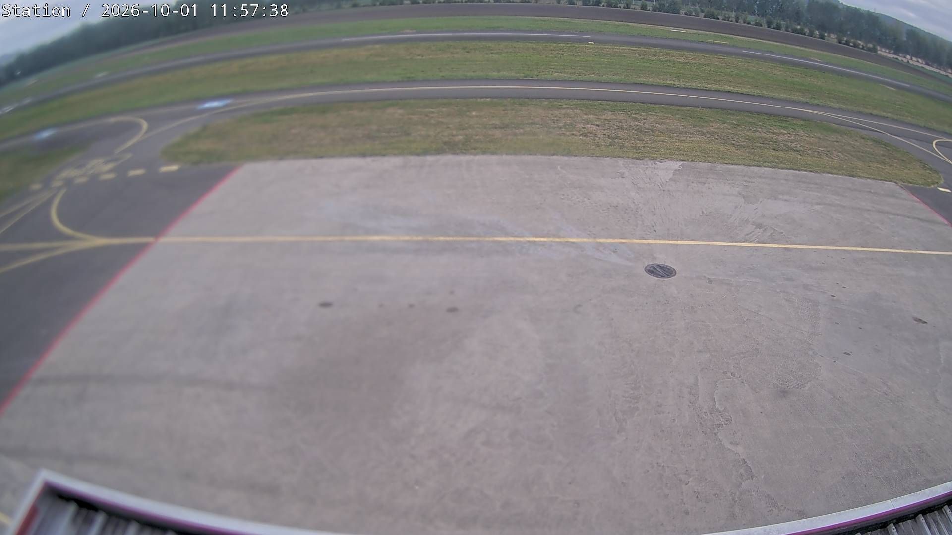 Yverdon-les-Bains: Airfield - Vaud, Switzerland: Parking