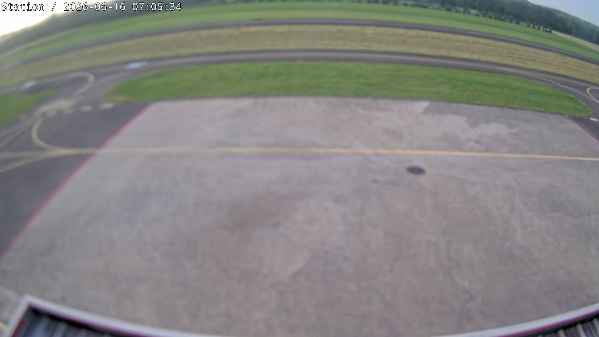 Yverdon-les-Bains: Airfield - Vaud, Switzerland: Parking