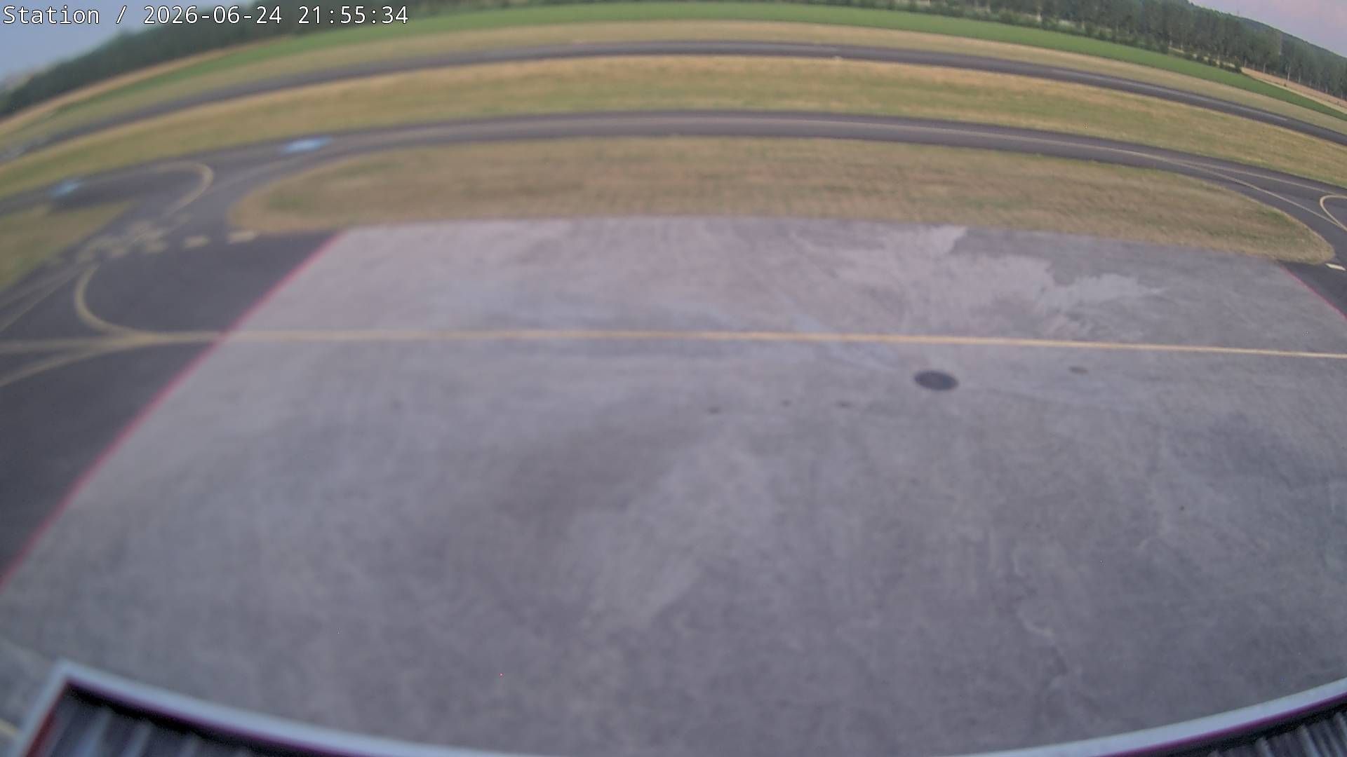 Yverdon-les-Bains: Airfield - Vaud, Switzerland: Parking