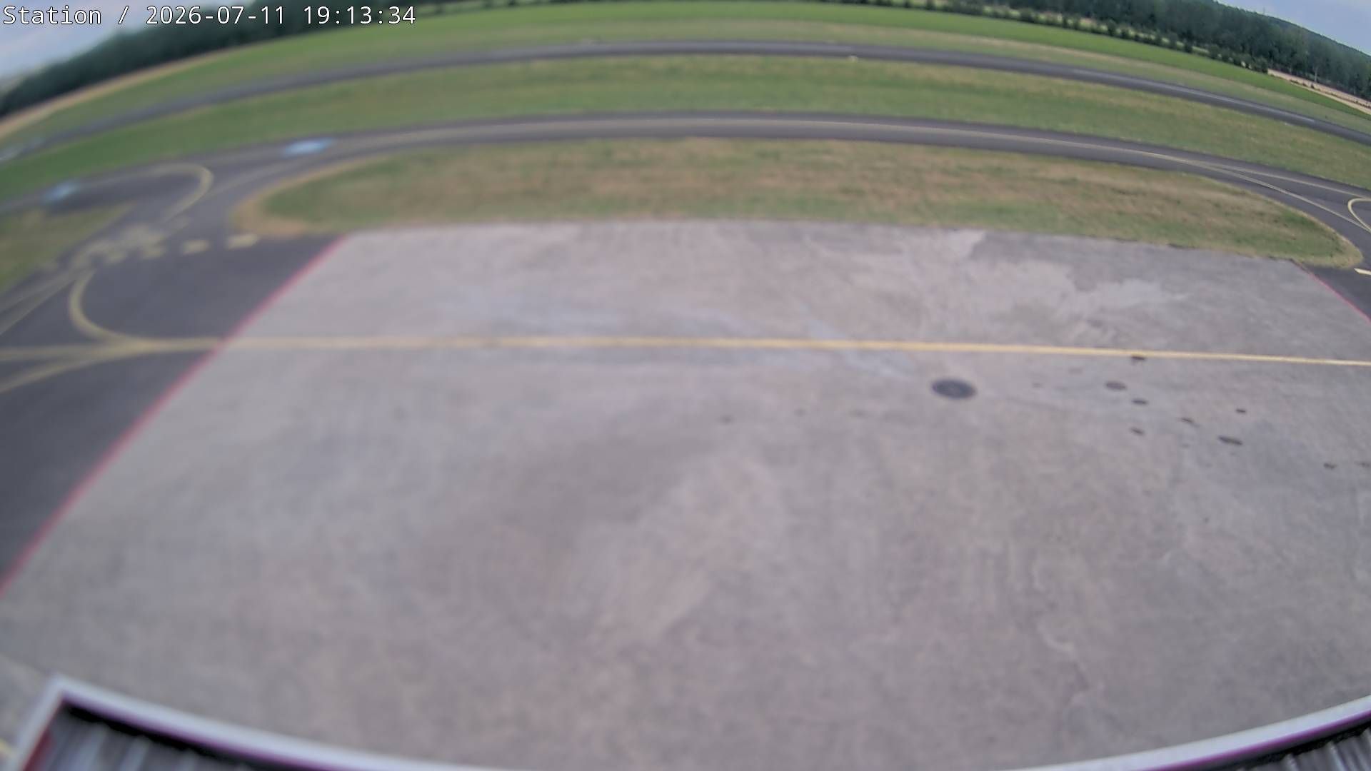 Yverdon-les-Bains: Airfield - Vaud, Switzerland: Parking