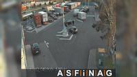 Gemeinde Bad Fischau-Brunn: A, Rastplatz Bad Fischau, Blickrichtung PKW-Stellplatz - Km ,