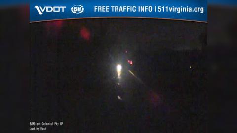 Traffic Cam Parkway Estates: I-64 - MM 240.46 - WB - just past Colonial Pkwy overpass