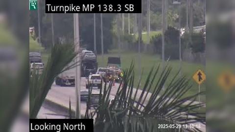 Traffic Cam Port St. Lucie: Tpke MM 138.3 at Becker Rd