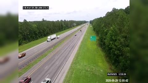Traffic Cam Yulee: I-95 N of SR-200