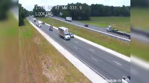 Traffic Cam Long Hammock: I-75 @ MM 331.9 SB