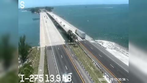 Traffic Cam Saint Petersburg: I-275 N at 13.9 NB