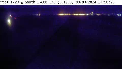 Traffic Cam Clara: CB - I-29 @ S of South I-680 Interchange (35)