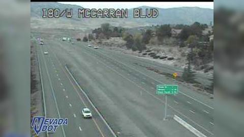 Traffic Cam West Reno: I-80 at W McCarran Blvd