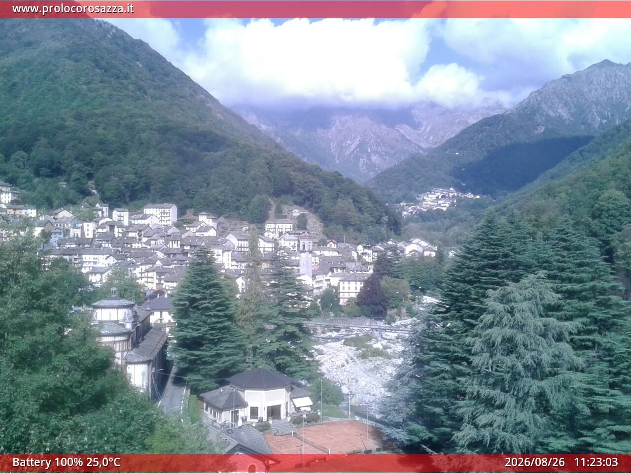 Traffic Cam Rosazza › North