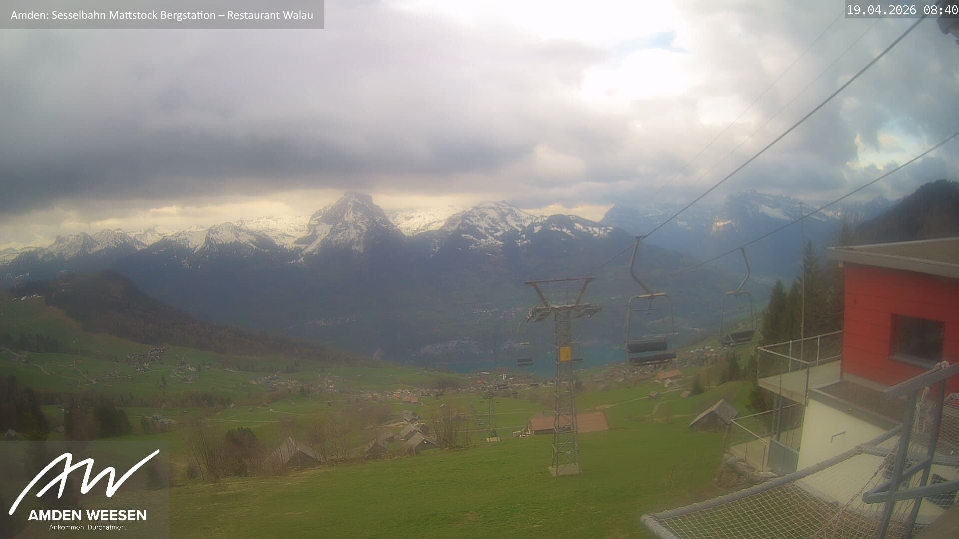 Amden › Süden: Walau - Mattstock - Sesselbahn Mattstock | Skigebiet Mattstock Amden - Mürtschenstock
