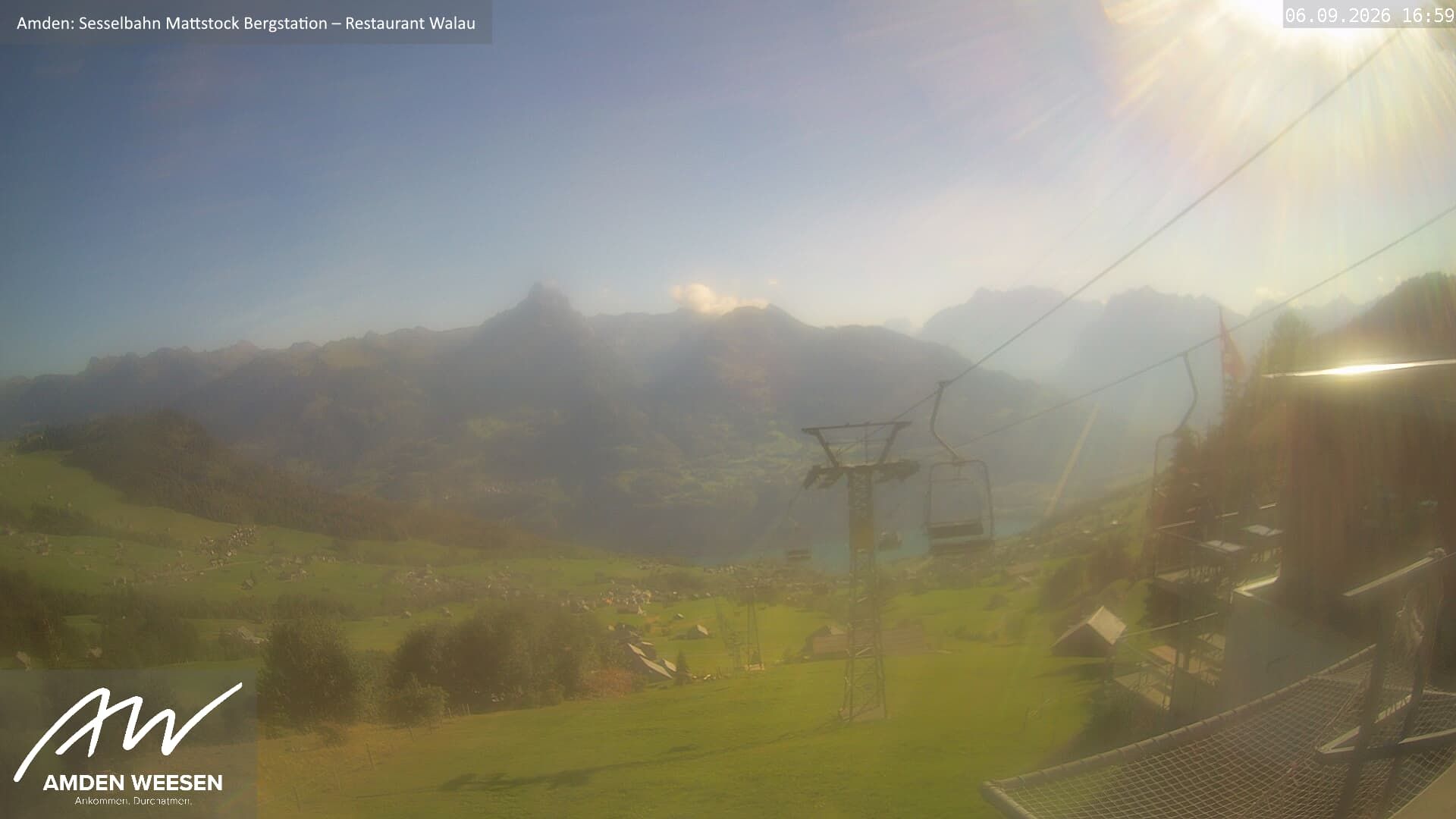 Amden › Süden: Walau - Mattstock - Sesselbahn Mattstock | Skigebiet Mattstock Amden - Mürtschenstock